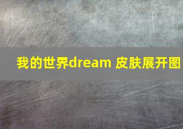 我的世界dream 皮肤展开图